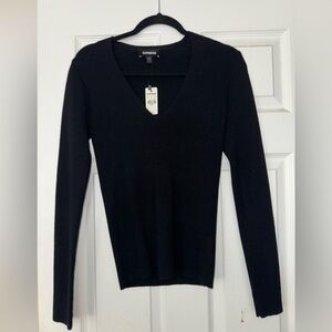 Express V-Neck Sweater - Medium